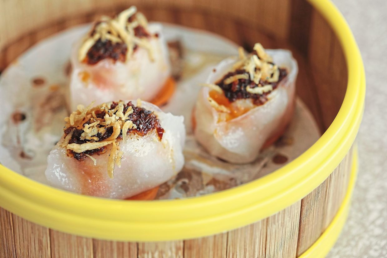 Steamed Anchovy Dumpling at The Emperor Chinese Restaurant. — Photos: YAP CHEE HONG/The Star