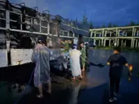 Forty rescued after passenger ferry catches fire off Vietnam coast