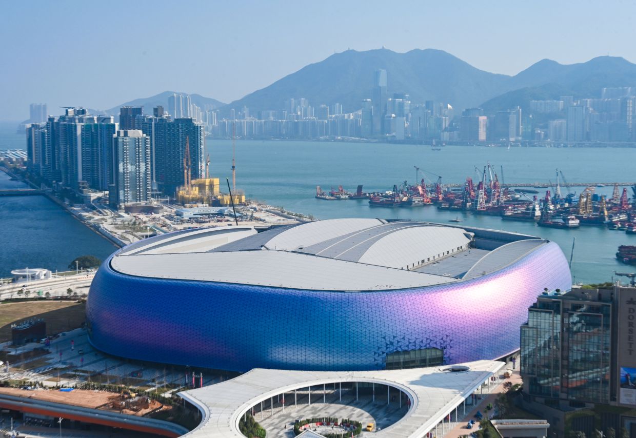 The 28-hectare Kai Tak Sports Park, Hong Kong’s largest multi-purpose sports and entertainment complex, is a core competition venue for the 15th National Games.