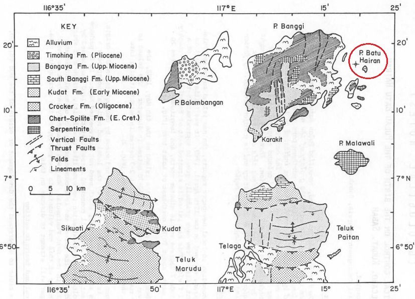 Pulau Batu Hairan is just off the coast of Pulau Banggi in Kudat, Sabah.