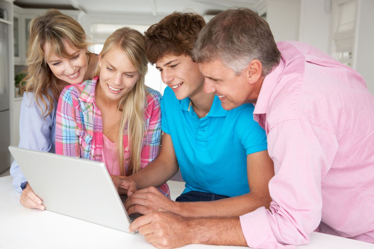 Sometimes parents need to help their children monitor and clean up their social media feed. — Dreamstime/TNS