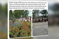 QuickCheck: Is DBKL giving away free flowers at Taman Tasik Titiwangsa?
