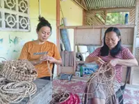 Sabahan women turn banana trunks into eco-friendly products