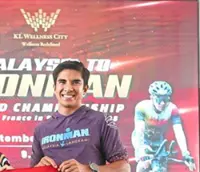 Bald and bold, as Saddiq takes on RM1mil Ironman challenge