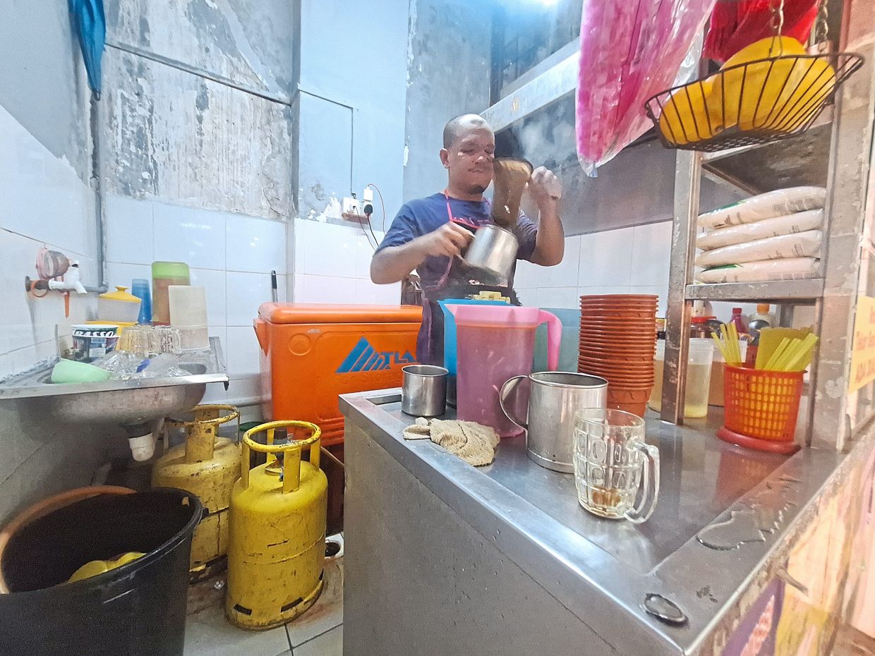 Lokman says rent not a problem, but Section 14 food court is empty.