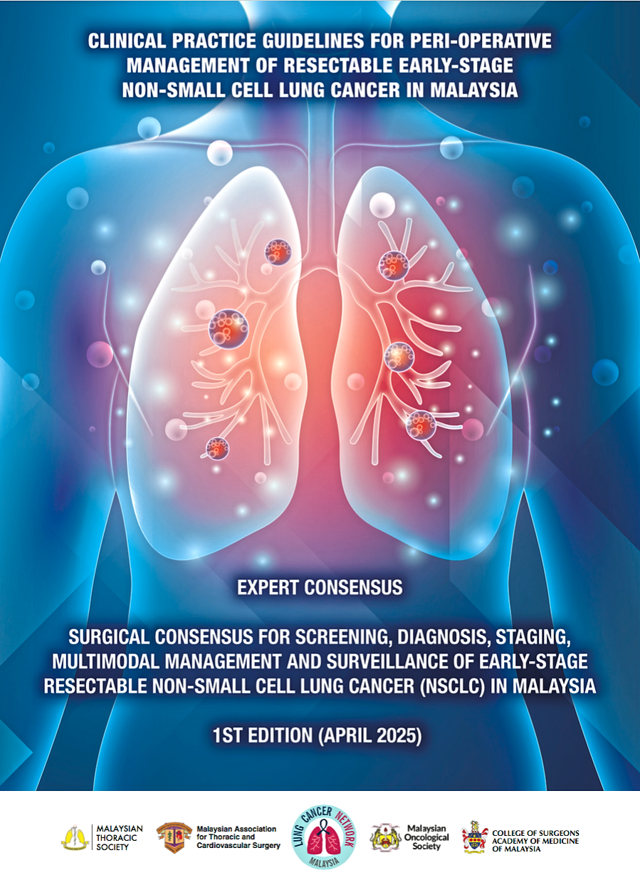 Relevant medical specialists and experts collaborated to come up with the country’s first clinical practice guidelines for treating lung cancer.