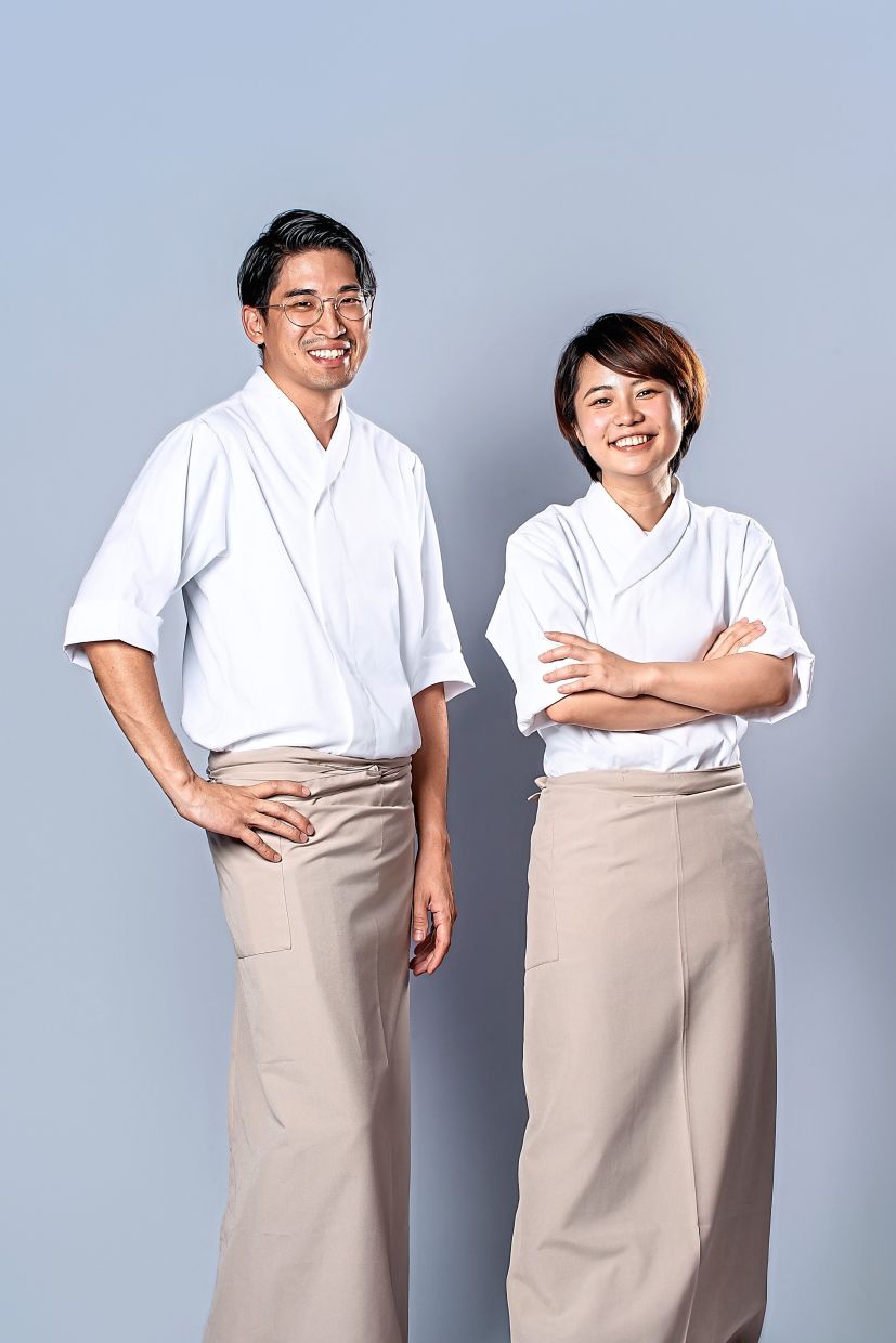 Sasaki (left) and Fukuda are the Japanese pastry chefs behind Kotsu Kotsu's range of house-made sponge cakes and roll cakes. — Kotsu Kotsu
