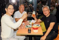Nvidia’s Jensen Huang, Samsung, Hyundai chiefs get chummy over fried chicken and beer in Seoul