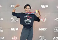 Female doctor becomes first Malaysian Indian professional bodybuilder