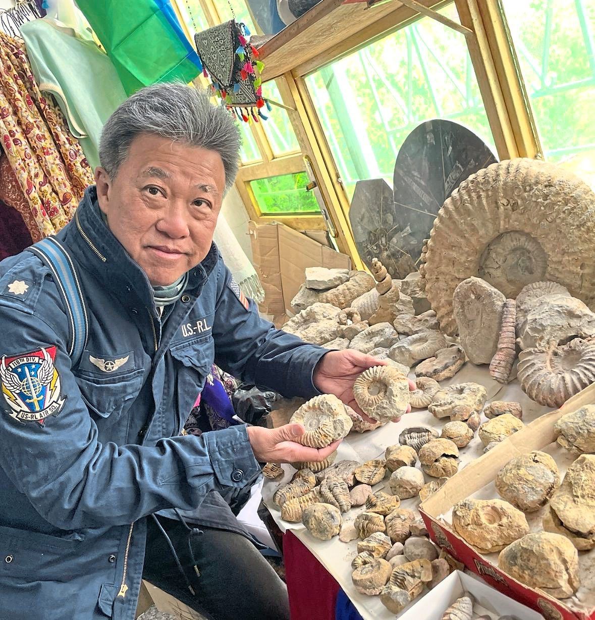 Fossils are commonly sold in Morocco, especially small items like trilobites and ammonites. The trick is to determine which are genuine and which are replicas.