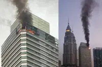 Fire breaks out at PETRONAS Tower 3