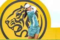 Kelly delivers her best round yet, fuelled by family and home fans