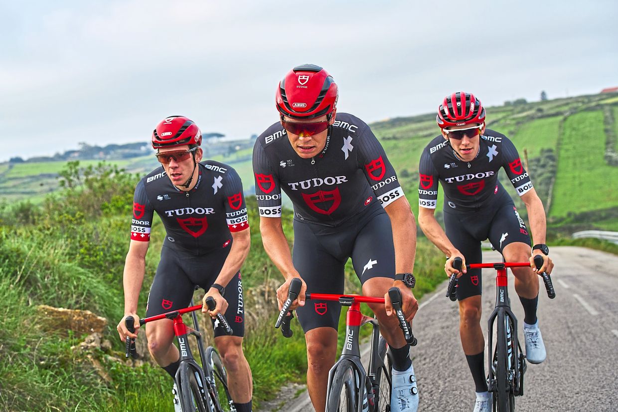 Team Tudorin action.