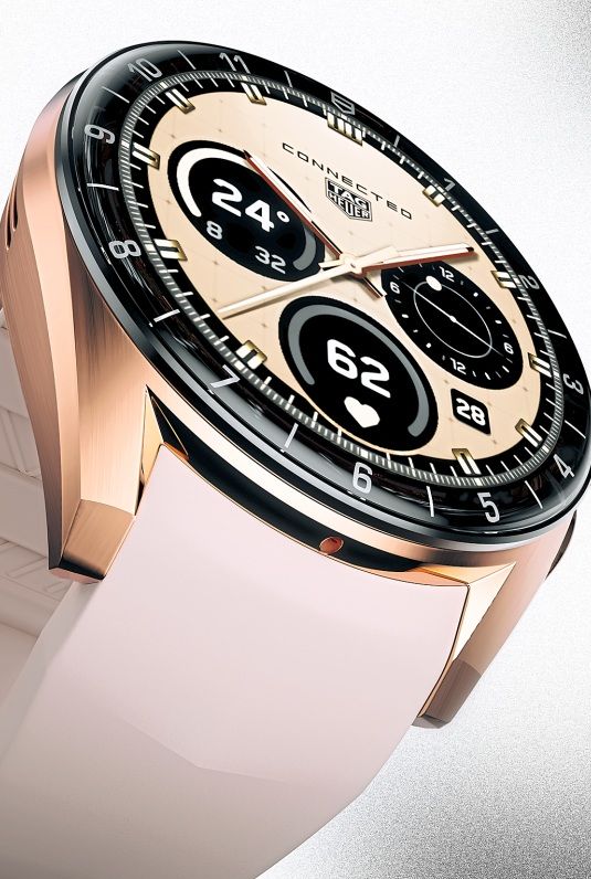 The Calibre E5 comes with an expanded selection of watch faces.