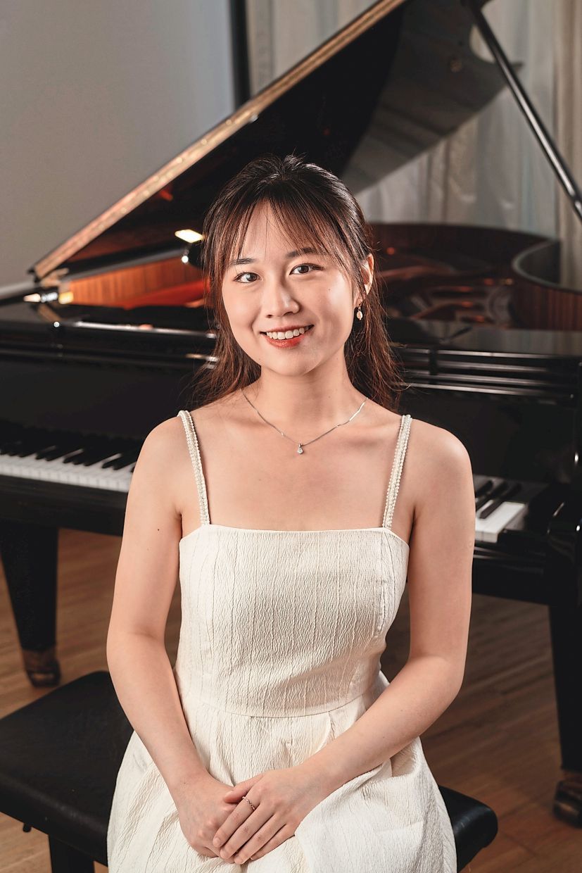 The first half of 'Ravel 150' features Celestine Yoong (pic) and Thai virtuoso Harit Chunhanantasap performing Ravel’s 'Rapsodie espagnole' and 'Ma mere l’Oye' (Mother Goose). Photo: KLCO