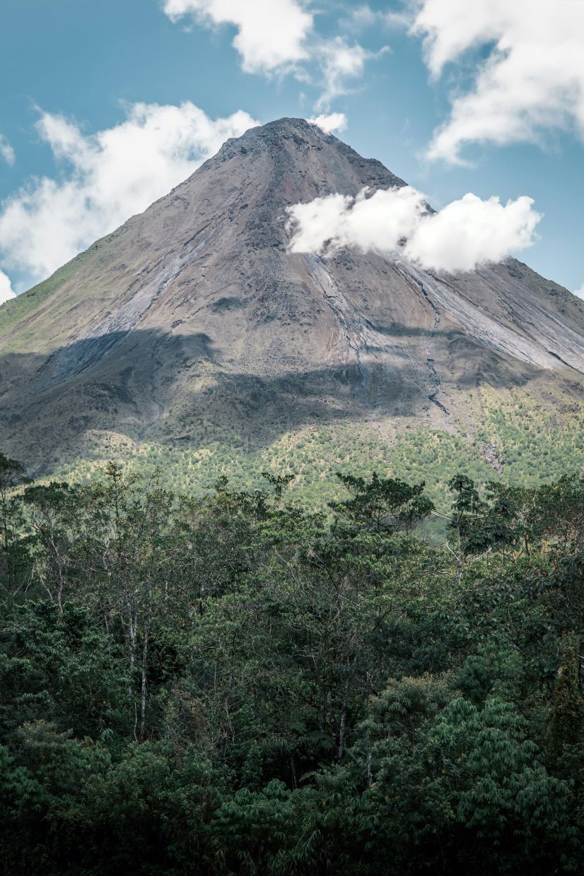 Experience Costa Rica's wild side at the Arenal Volcano National Park.