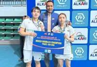 Parting gift for Zi Heng-Noraqilah as they move on to new partners