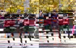 Athletics-Kenya sweep men's and women's podiums at NYC Marathon