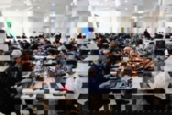 Iranian tech prodigies battle it out with robots