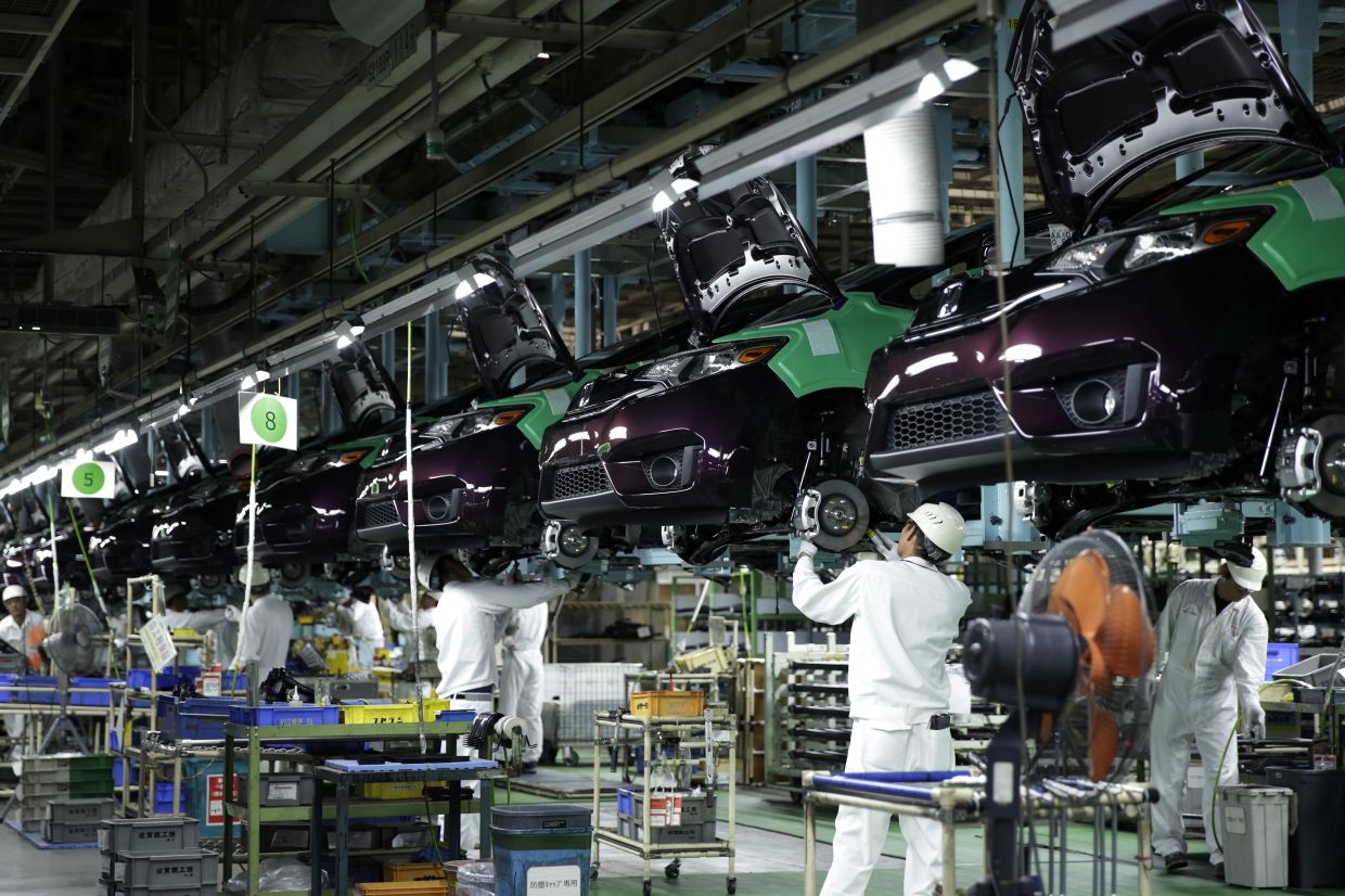 Japan's factory activity falls at fastest pace in 19 months, PMI shows ...