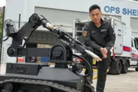 Mainland China robots join bomb squad to keep Hong Kong safe over National Games