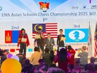 Malaysian teen  Genivan clinches first place at 19th Asian School Chess Championship 2025