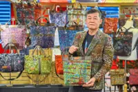 Entrepreneur creates batik bags with Malaysian profile