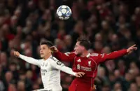 Soccer-Slot lauds Liverpool's spirited win over Real Madrid at Anfield