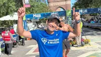 Running for a reason: He ran 1770km through 169 towns to help sick children