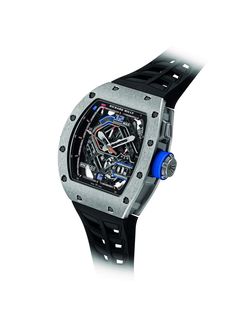 Understated style showcased on the Titanium version.