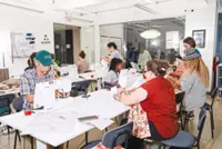 Sewing is cool again, as interest in skills like crocheting and knitting rises