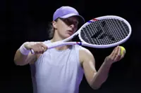 Tennis-Swiatek decries 'karma' after WTA Finals exit despite feeling in top shape