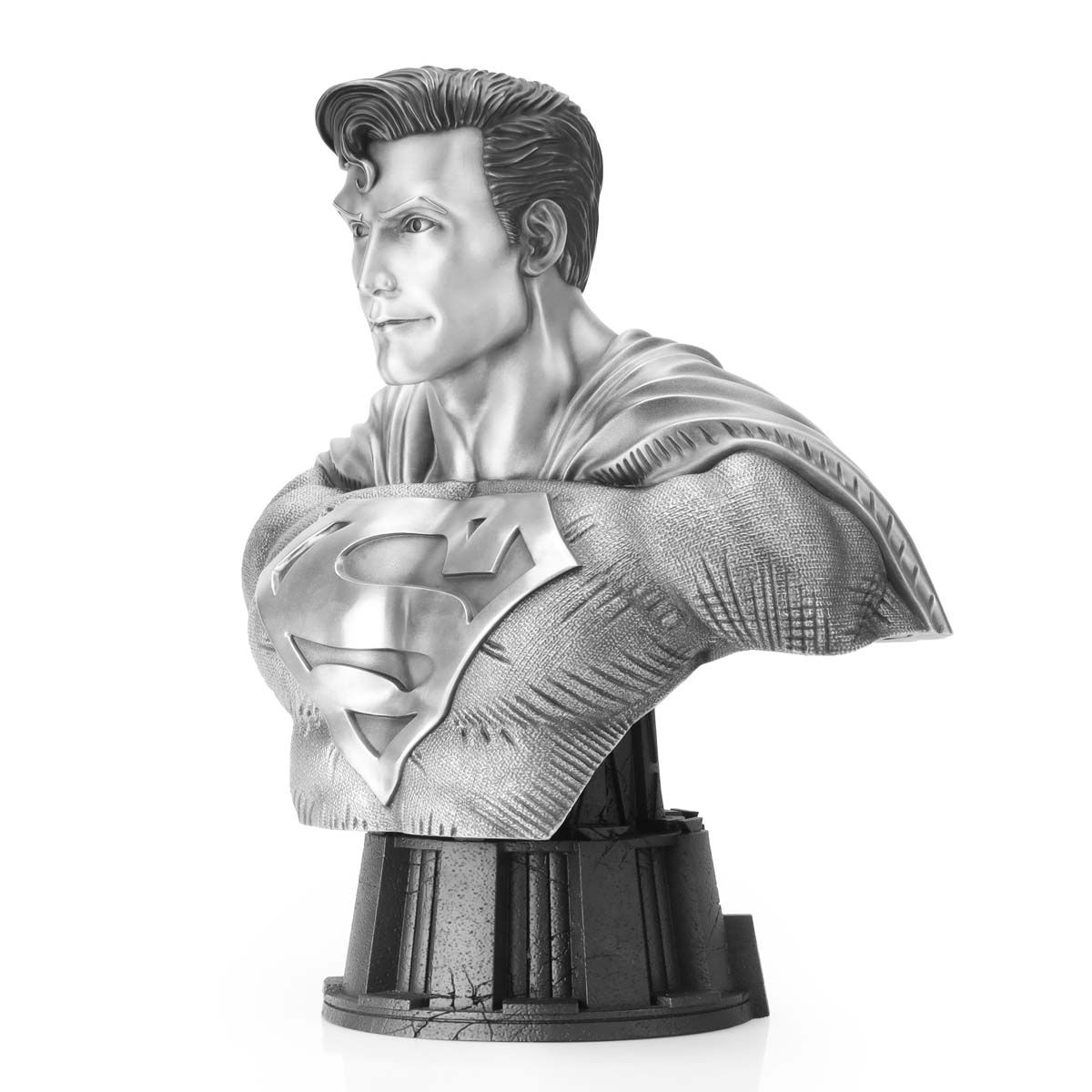 The Superman bust is done ins the style of legendary comic artist Jim Lee.— Photo: Royal Selangor