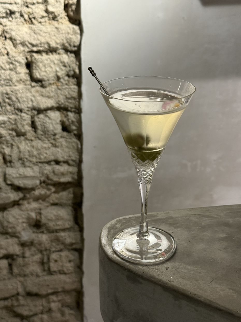 The Umami Martini is a bespoke cocktail at Baobae.