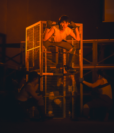 A scene from 'Tewas', a theatre production that confronts the realities of bullying in Malaysian schools. Photo: JDEV Studios