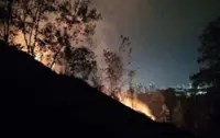 Forest fire at Taman Seri Timah, Balakong, fully extinguished