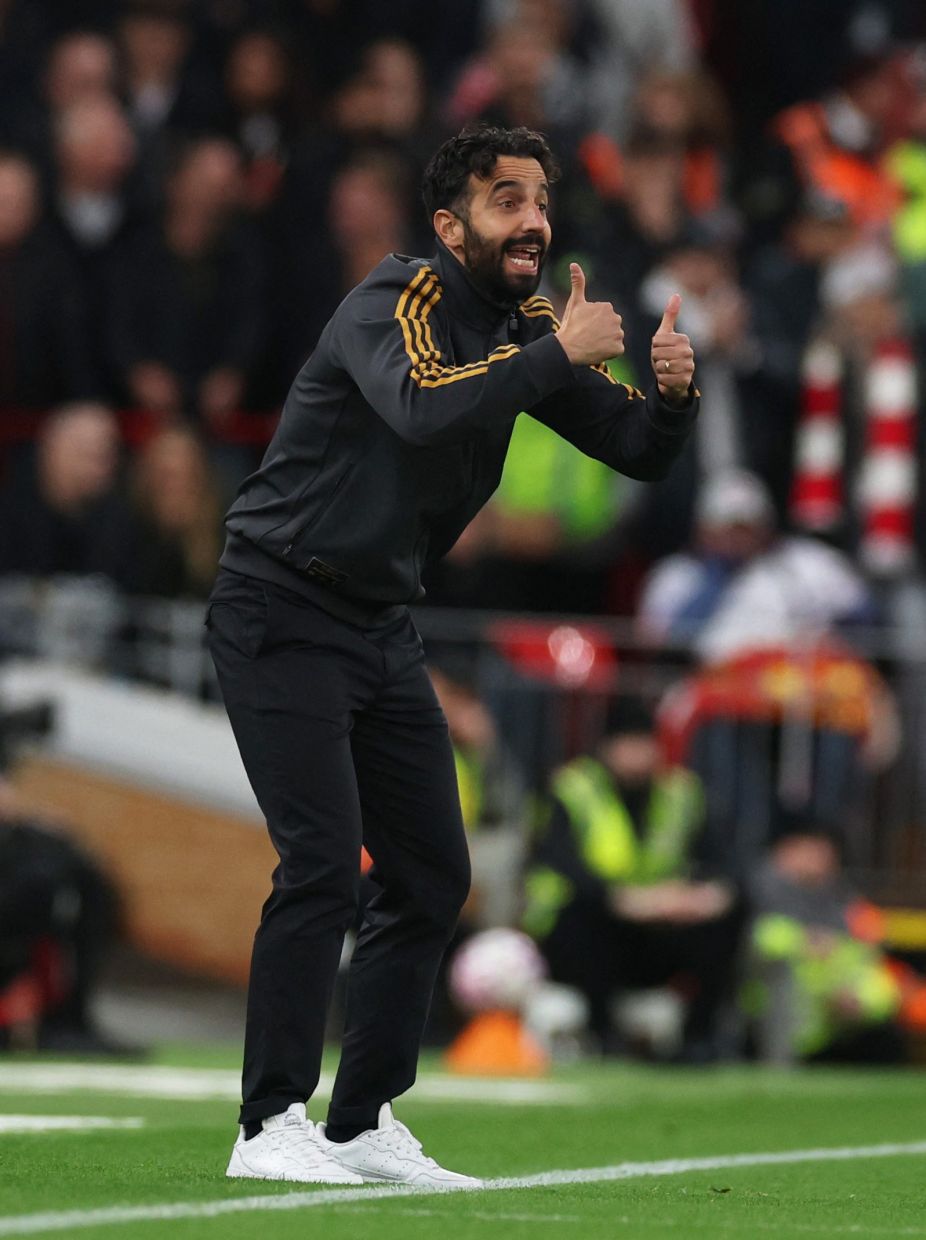 Amorim has had reason recently to be pleased. He’ll be hoping for another good result at Spurs. — Reuters