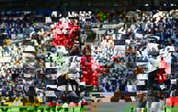 Soccer-De Ligt's last-gasp equaliser snatches dramatic draw for Man United at Spurs