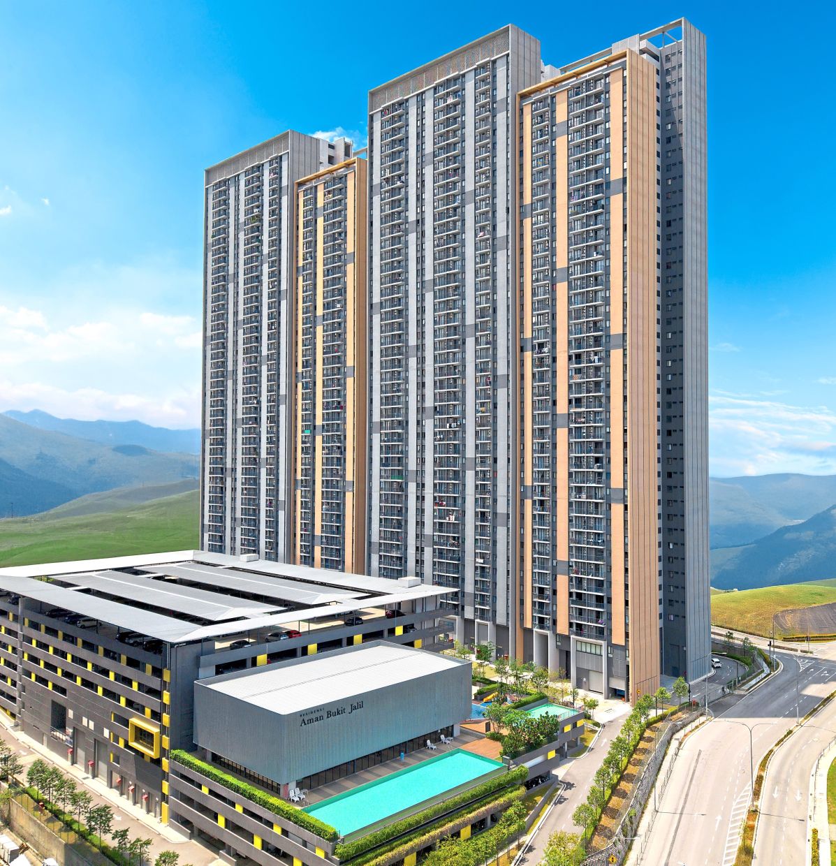 Experience the pinnacle of modern living at Residensi Aman Bukit Jalil, set in an amenity-rich corner of Bukit Jalil.