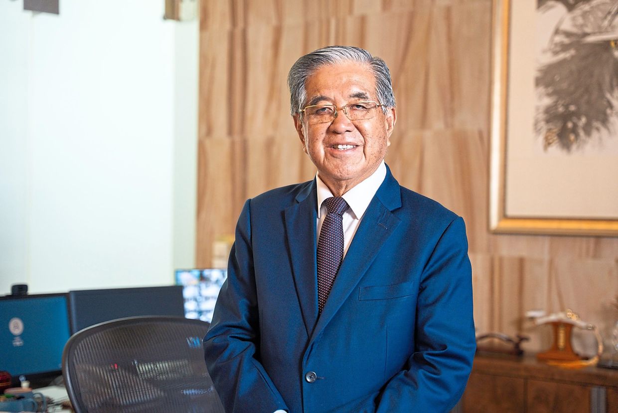 OSK Holdings founder and executive chairman Tan Sri Ong Leong Huat.