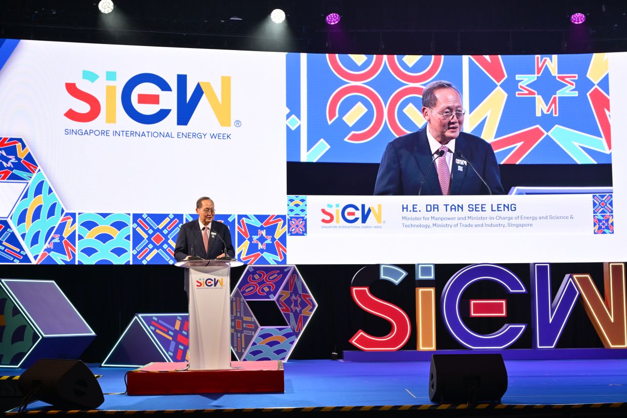 Tan: Singapore is trying to navigate an “energy trilemma” of finding the balance between sustainability, security, and cost-competitiveness.