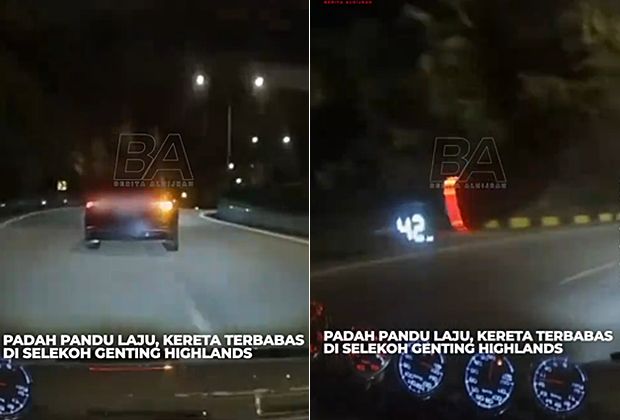 QuickCheck: Is the viral video of a car crash in Genting Highlands real?