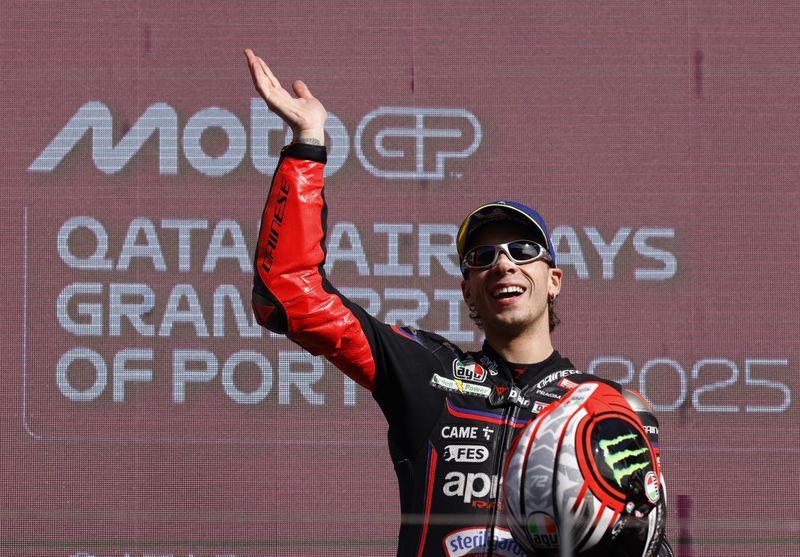 Motorcycling-Aprilia's Bezzecchi dominates Portuguese Grand Prix for second win of season