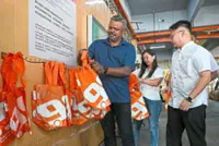 Market traders now using biodegradable plastic bags
