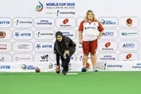 Policewoman Emma’s savours historic gold in lawn   bowls as sweetest redemption