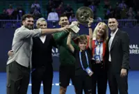 Tennis-Ageless Djokovic wins 101st title after marathon final with Musetti in Athens