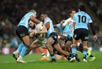 Rugby-England finish strong again to overwhelm Fiji 38-18