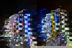 Tour bus overturns on Thailand’s Lampang-Chiang Mai highway, 12 foreign tourists injured