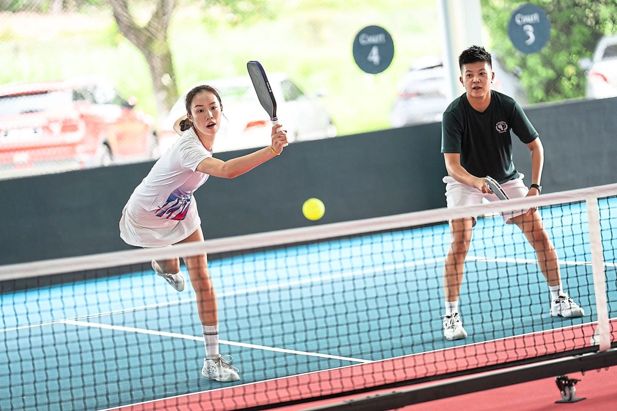 Players in action on day one of Paramount Cup 2025 at Playa Racquet Club @ PARC Subang.