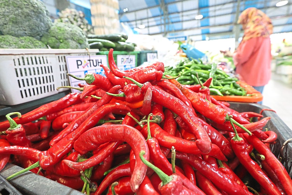 Hot and dry weather affecting appearance of vegetables